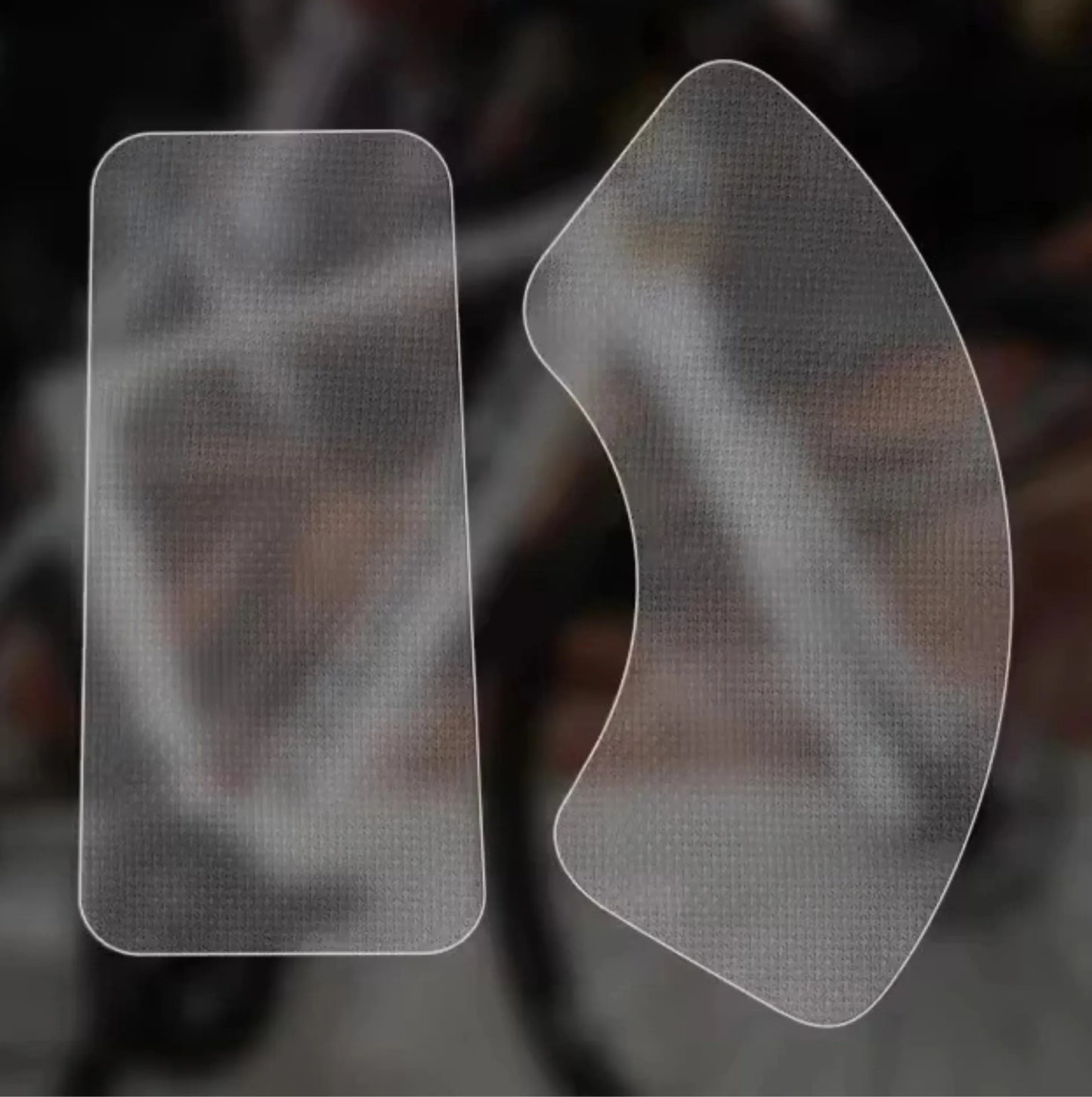 Lot de 2 autocollants de protection boîtier de pédalier et extrémité de manivelle