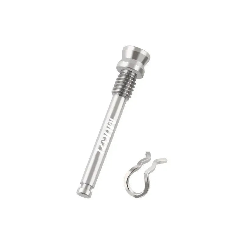 Vis étrier de frein à disque – Argenté – 2 pièces + clips