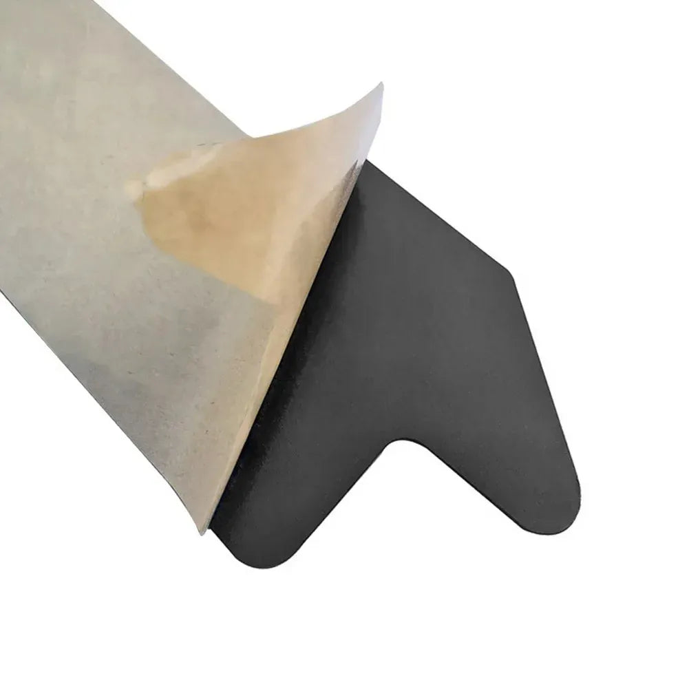 Protecteur de cadre en silicone noir – bande autocollante