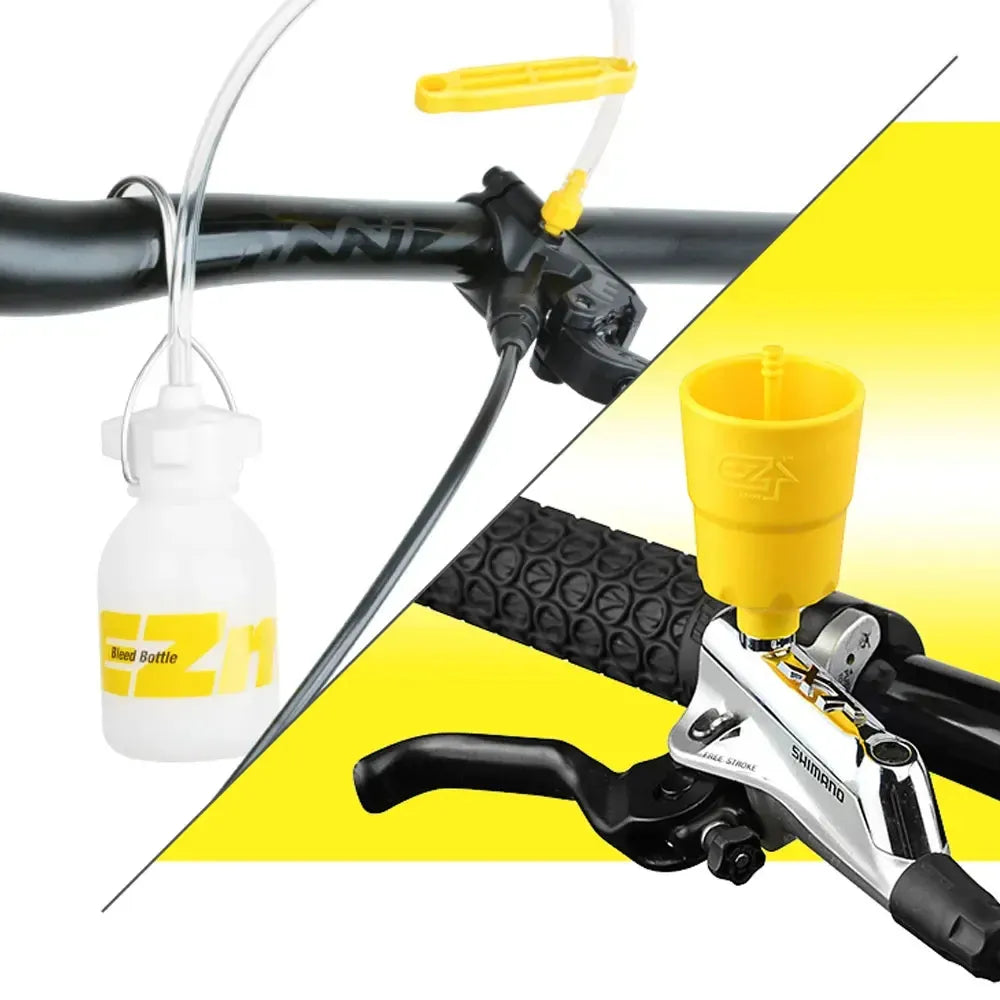 Kit de purge de freins vélo professionnel – Compatible fluides minéraux et DOT