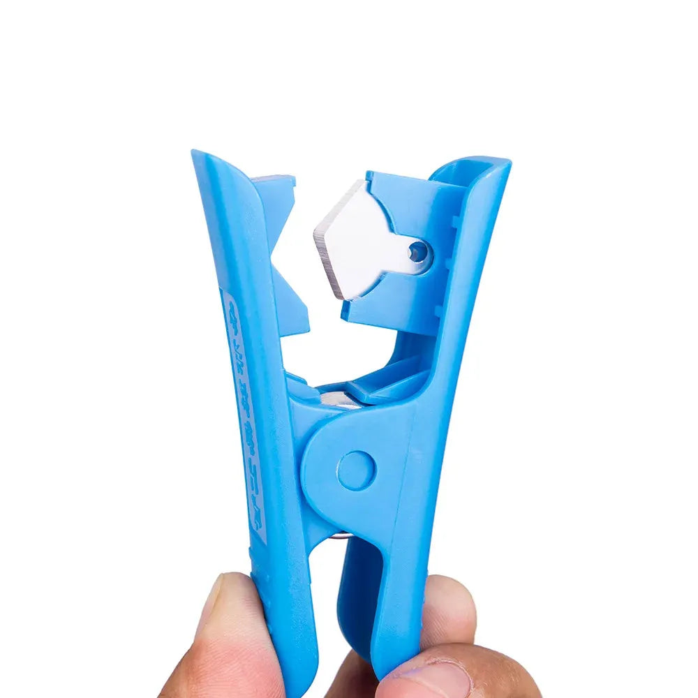 Outil d’insertion et de coupe pour durites de freins hydrauliques vélo – Aluminium + 10 aiguilles SRAM