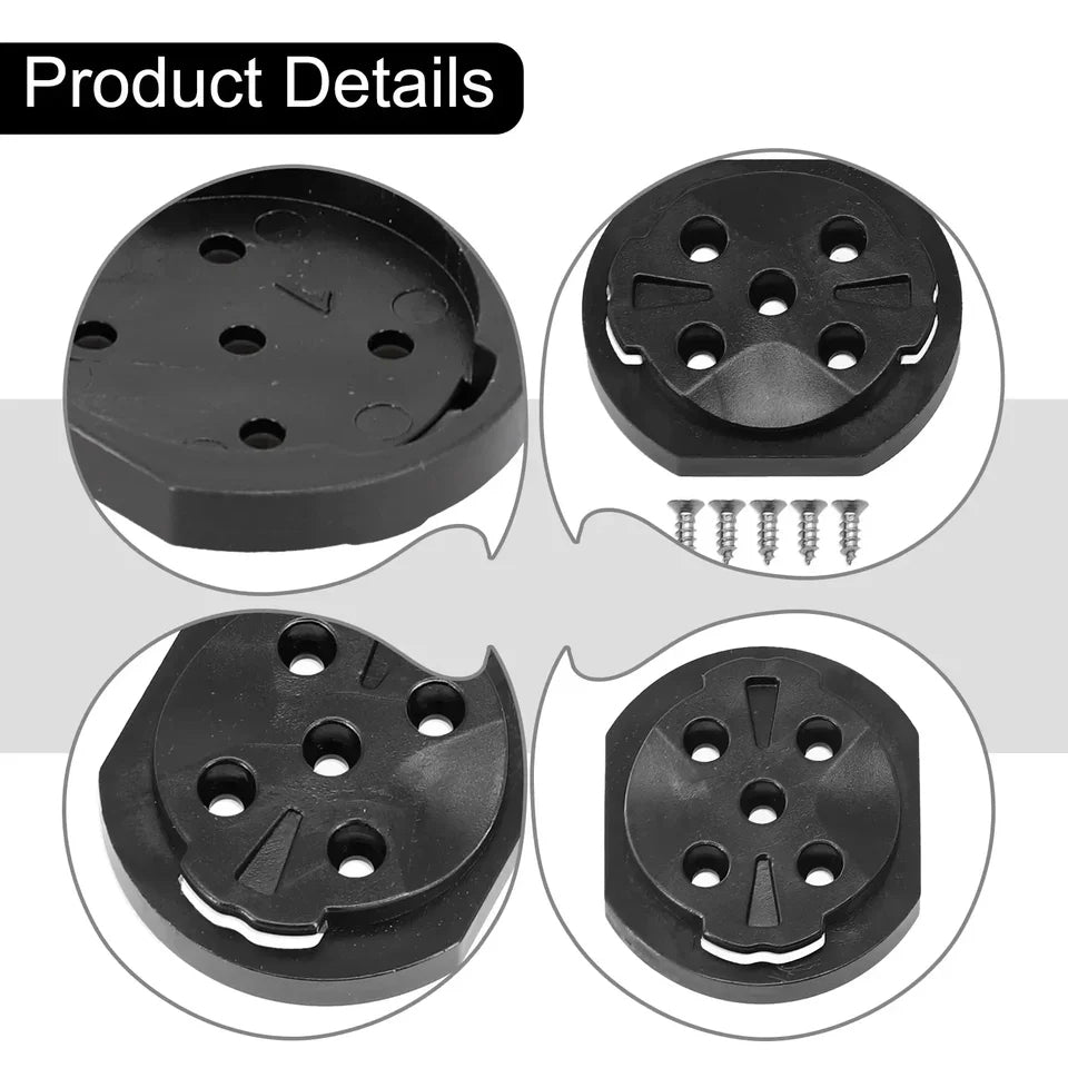 Support de fixation de remplacement pour compteur Garmin 4 trous