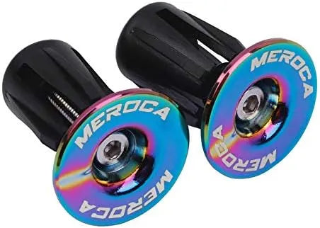 Bouchons de cintre vélo – 22 à 24 mm – Vis M4 – Multicolore