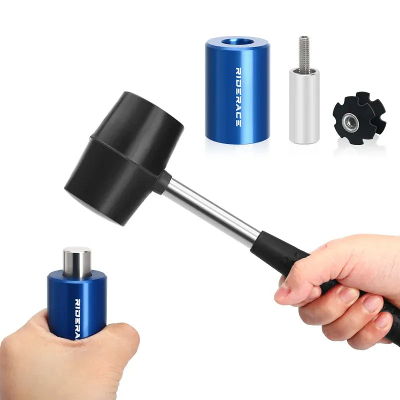 Outil d’installation pour écrou étoile de fourche – Kit complet aluminium CNC 28,6 mm RIDERACE