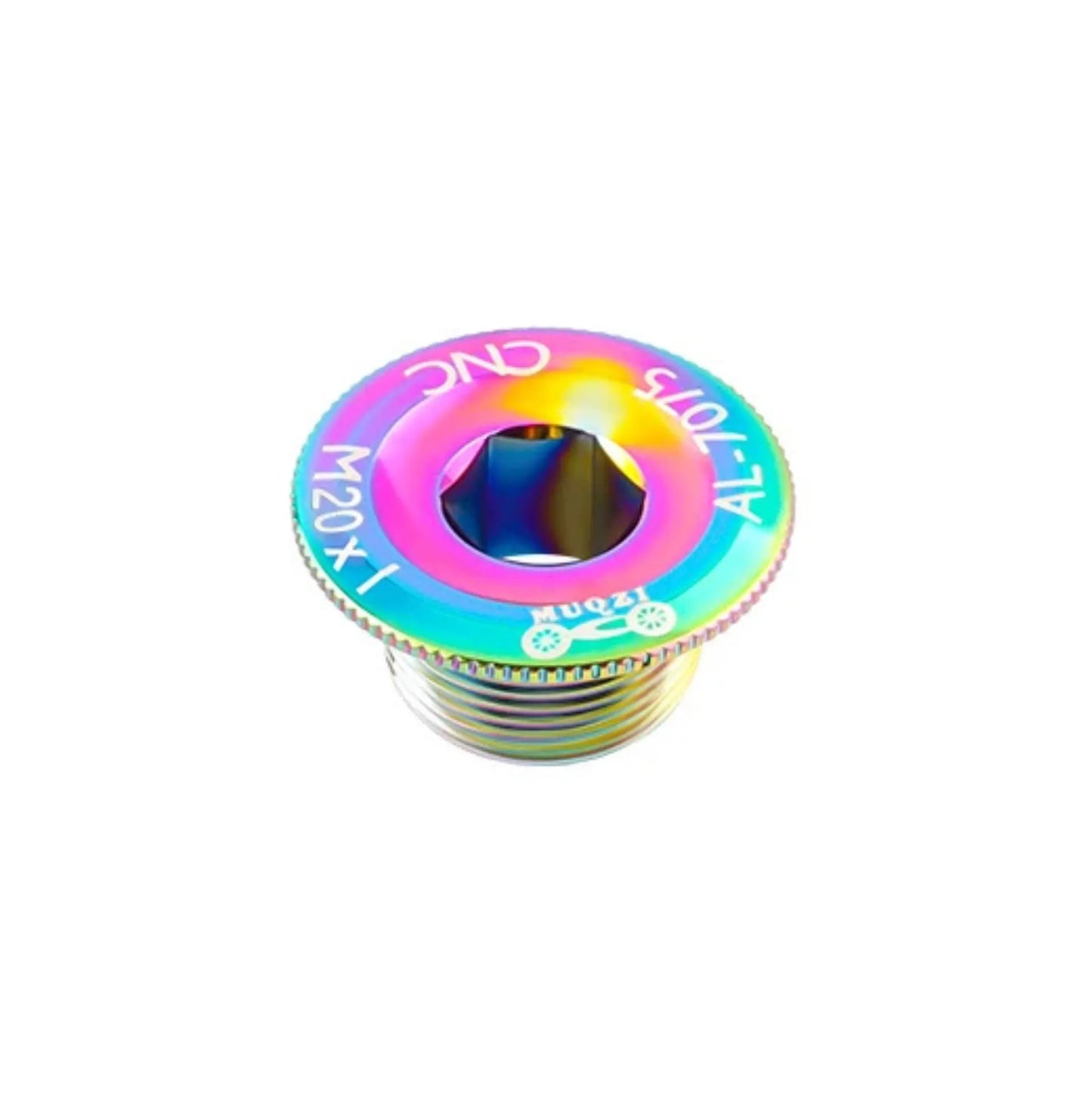 Vis de manivelle en aluminium CNC – Filetage M20