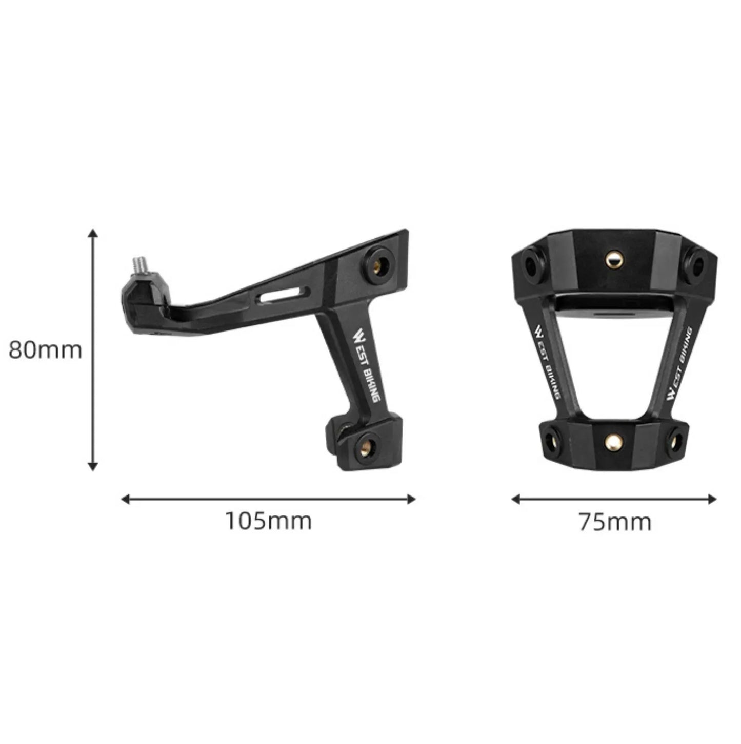 Extension de porte-bidon rail de selle – Simple ou double