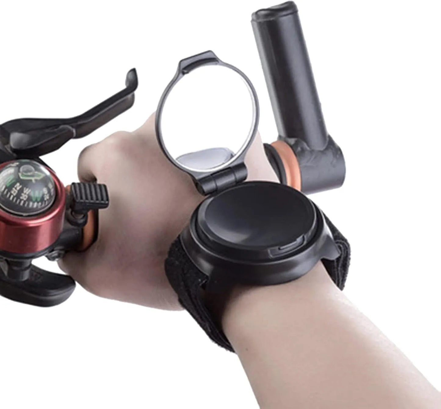 Bracelet rétroviseur vélo – Réglable à 360° – Vue arrière sécurisée