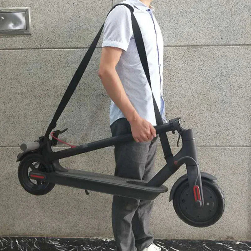 Sangle d'épaule réglable pour transport de vélo et trottinette