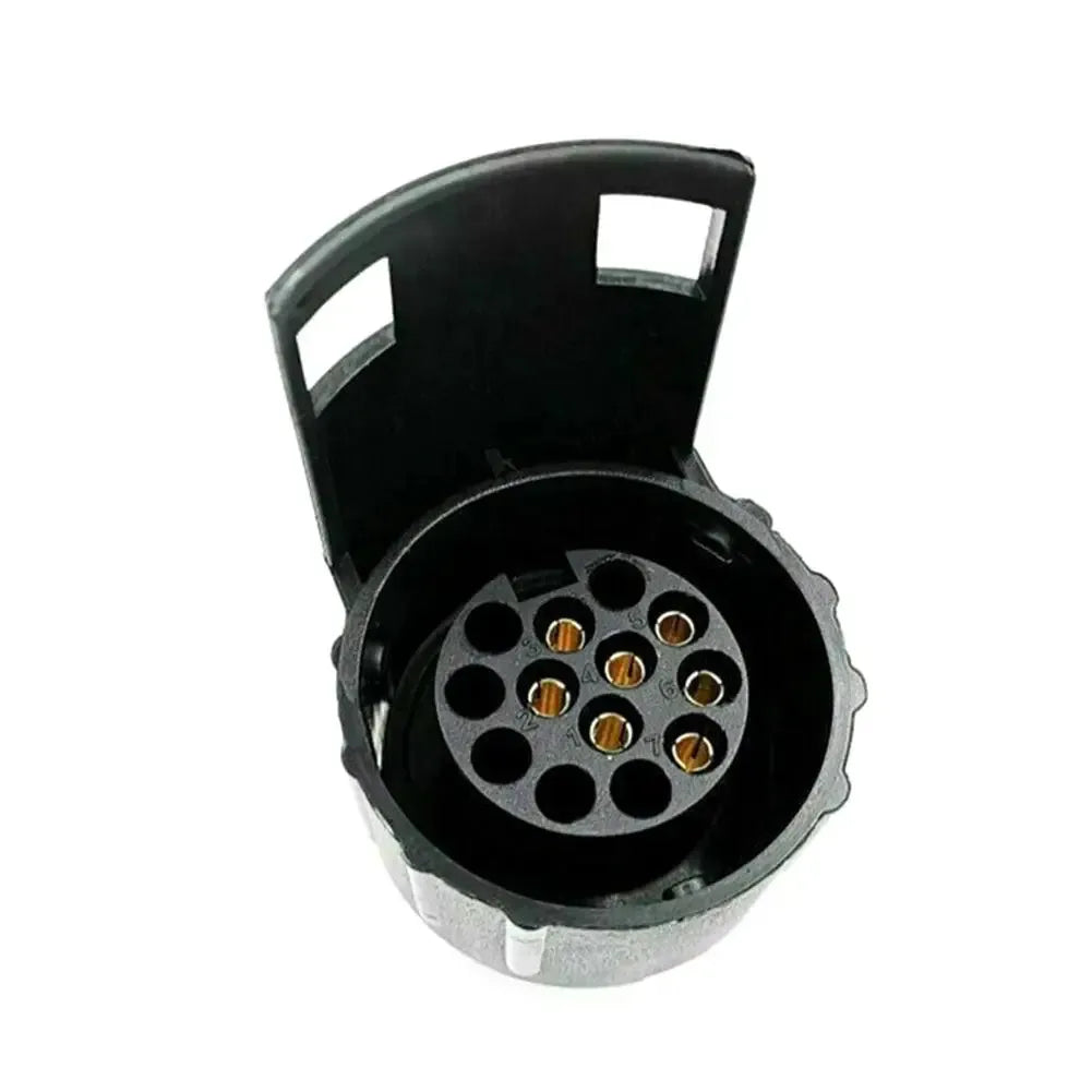 Adaptateur prise remorque 7 broches vers 13 broches – 12V – Compact et étanche