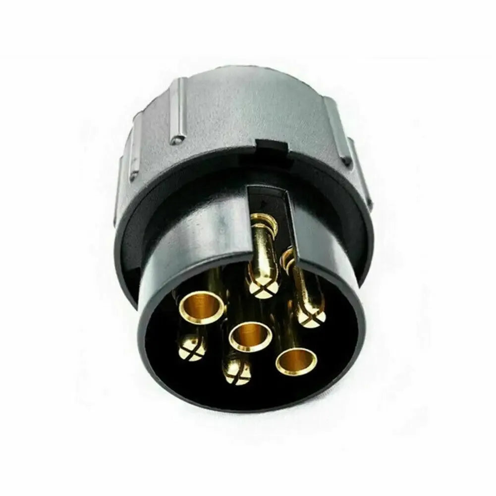 Adaptateur prise remorque 7 broches vers 13 broches – 12V – Compact et étanche