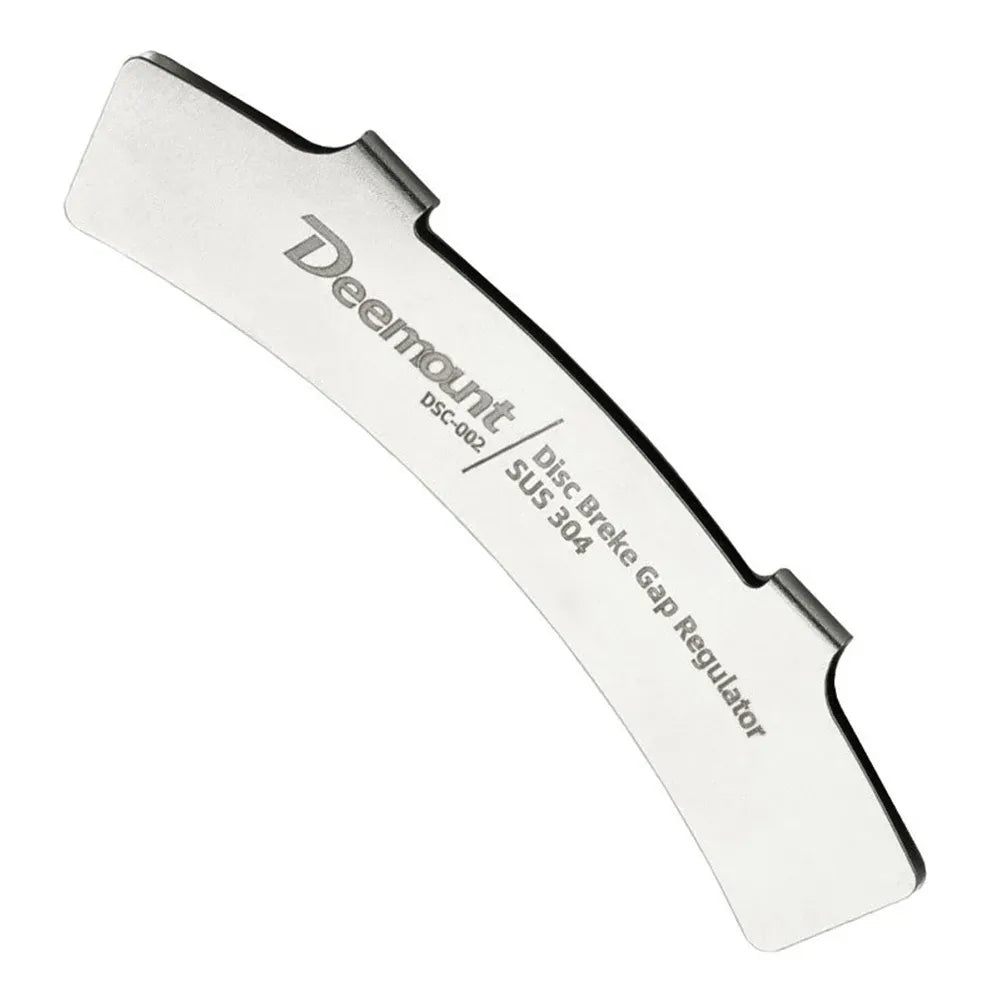 Ajusteur de jeu frein à disque – Modèle Rectangle – Inox 304 – 85×14 mm – Compatible 2 à 6 pistons