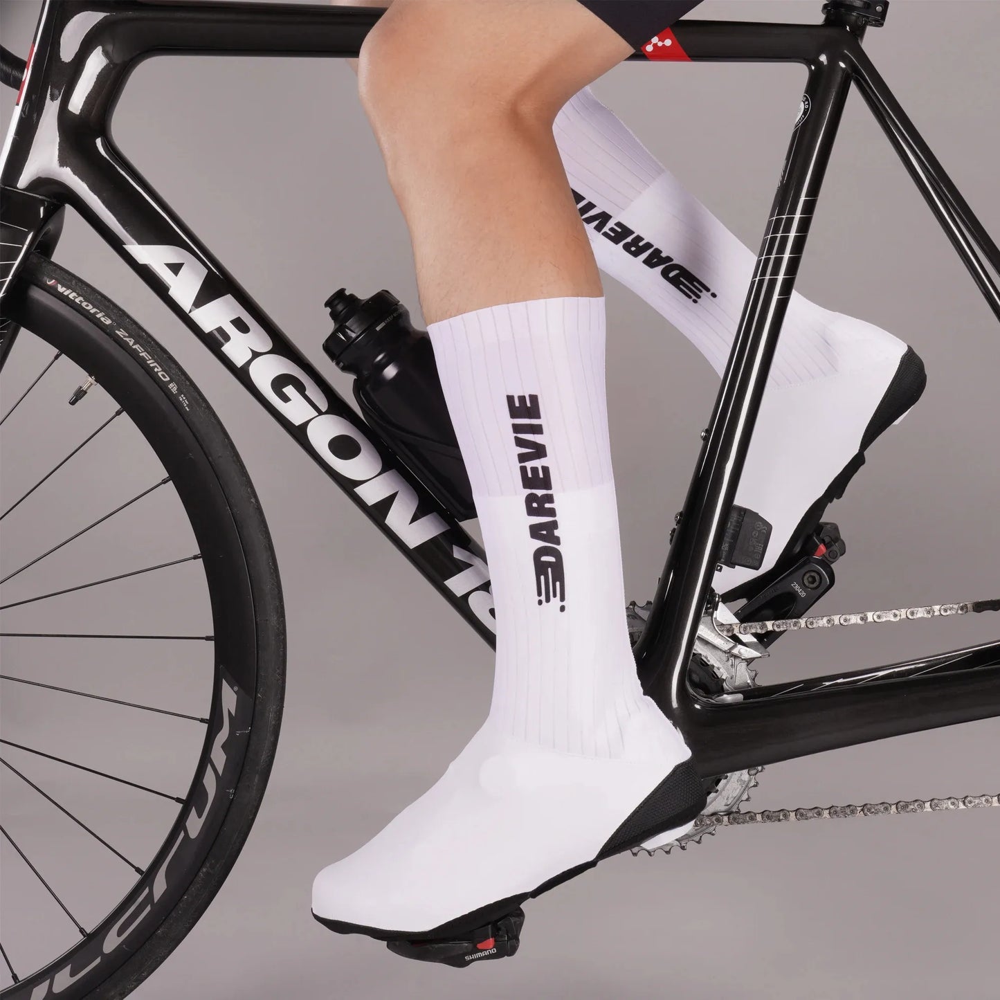 Couvre-chaussures aérodynamiques haute performance – Unisexe – Route/VTT – Coupe-vent, déperlant et ajusté