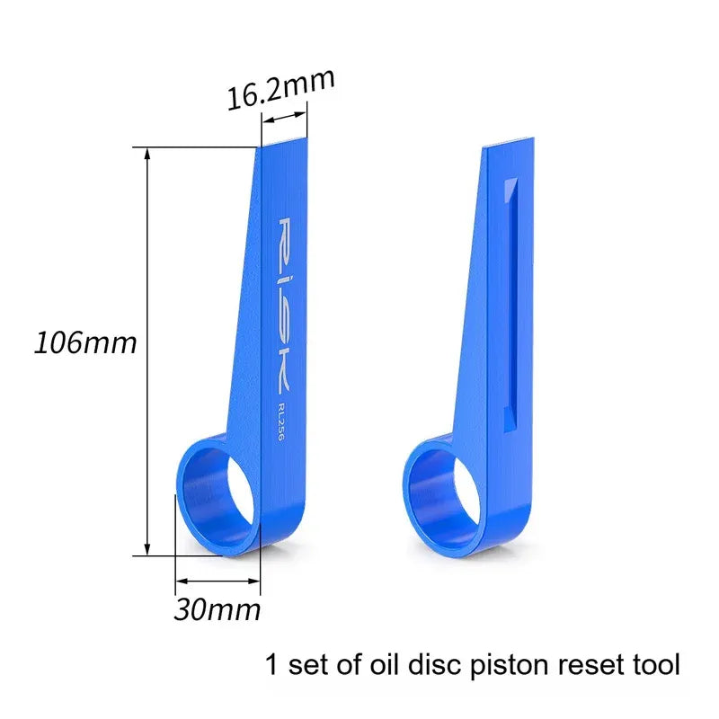 Outils RISK pour piston de frein à disque hydraulique – Réinitialisation étrier vélo – Lot de 2 flow