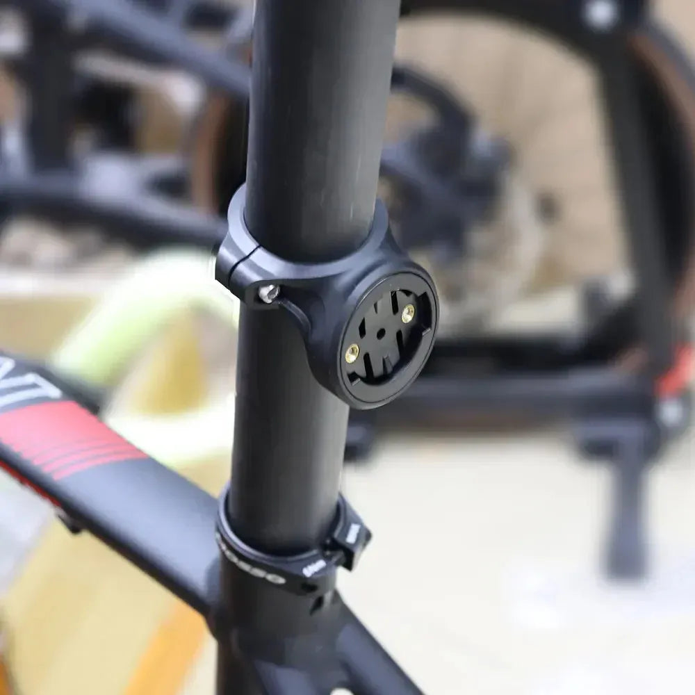 Support de tige de selle vélo – Compatible Garmin Varia RTL515, RTL510, RVR315, RCT715, Magene L508