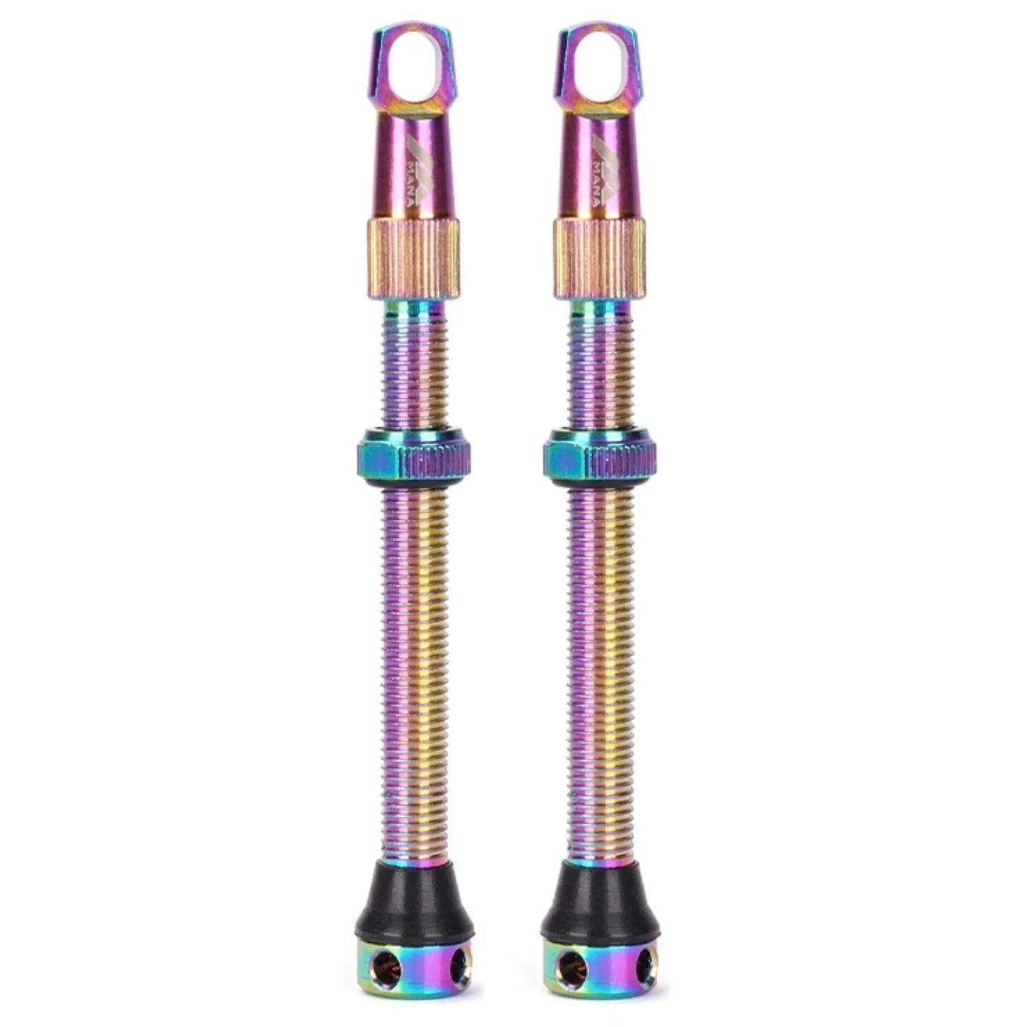 Paire de valves tubeless Presta 63 mm