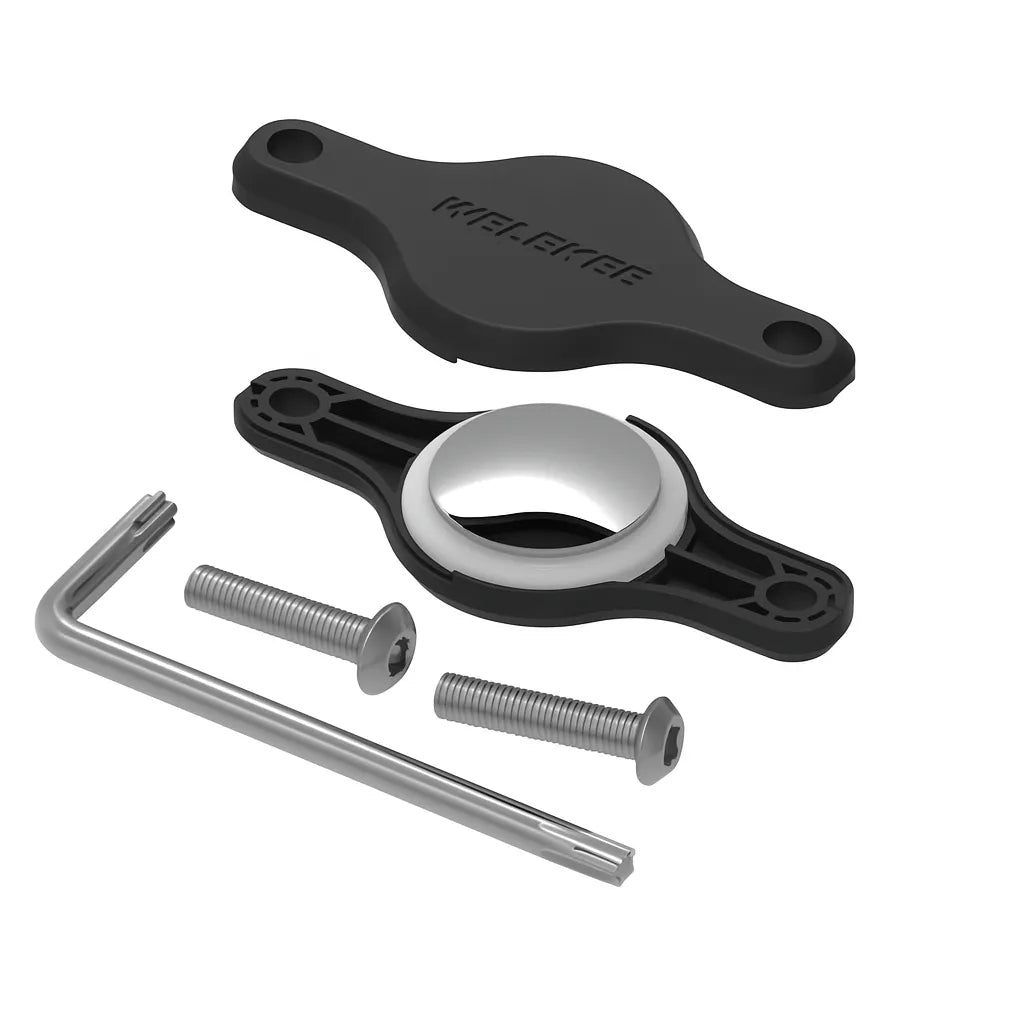 Support dissimulé pour AirTag – Fixation sous porte-bidon vélo – Antivol GPS