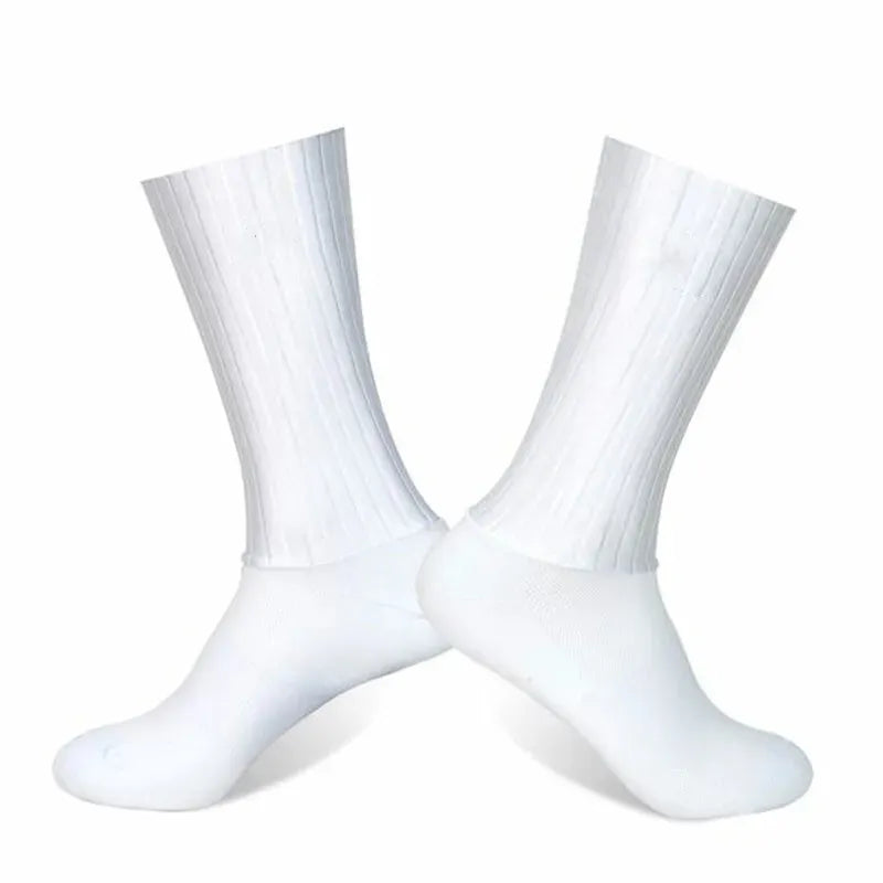 Chaussettes vélo Aero été – Mi-hautes avec grip silicone