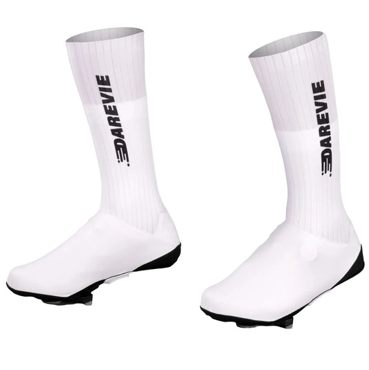 Couvre-chaussures aérodynamiques haute performance – Unisexe – Route/VTT – Coupe-vent, déperlant et ajusté