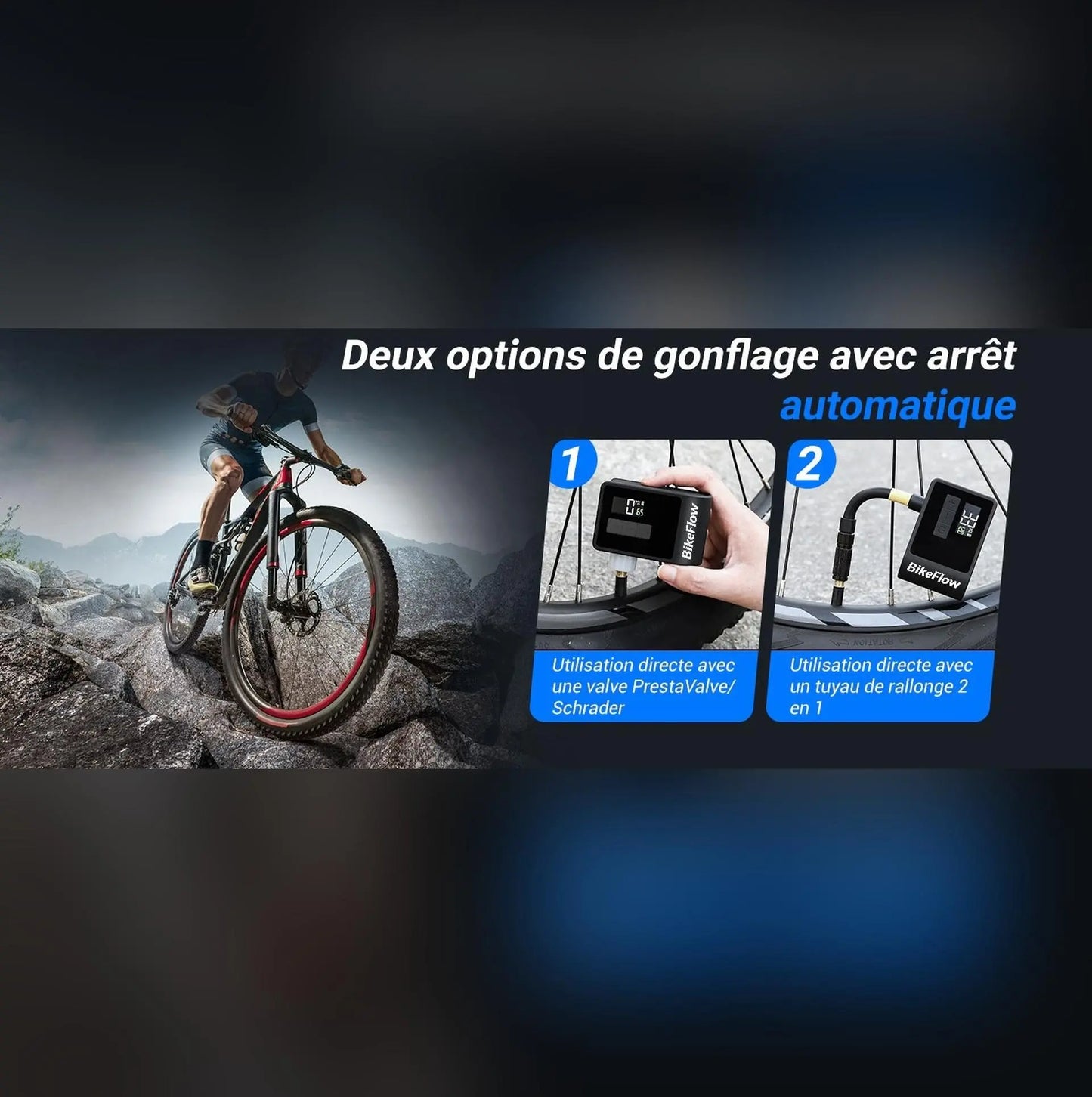 Compresseur Portable Ultra-Compact, Puissant et Intelligent
