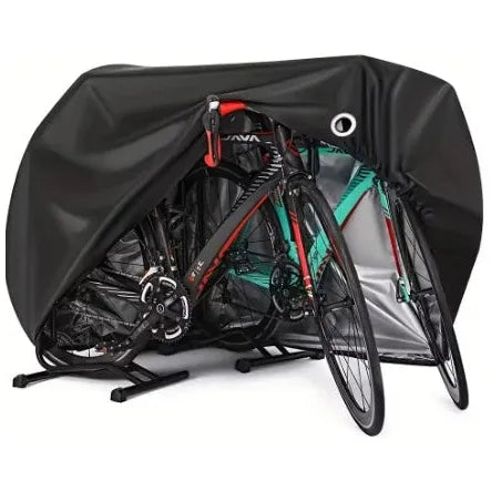 Housse de protection vélo extérieure 2 à 3 vélos – Imperméable Anti-UV Anti-poussière – Protection vélo contre pluie soleil vent – Avec trou antivol Bikeflow