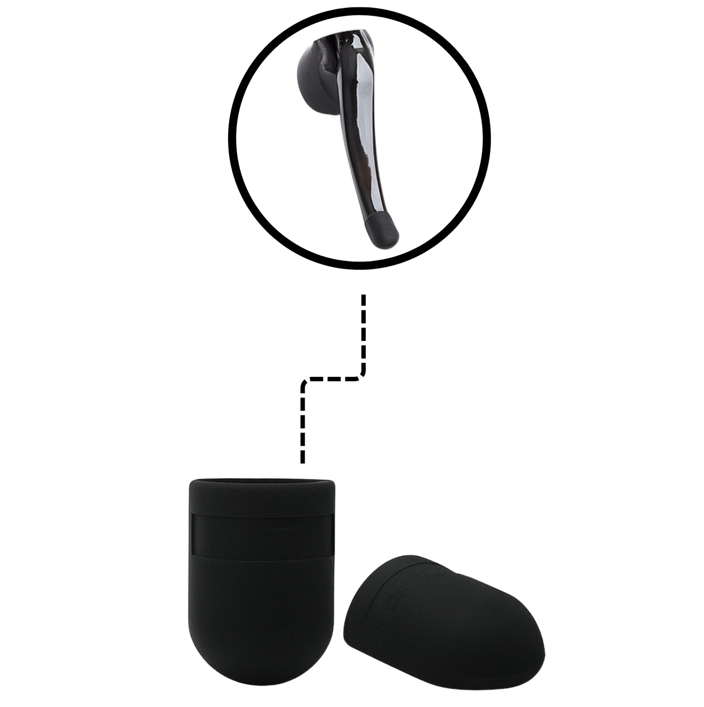 Housses de protection en silicone pour Levier Frein Shimano - RISK