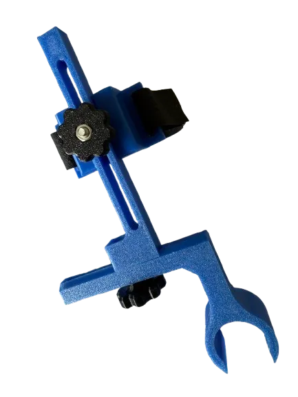 Support de seringue pour purge de frein vélo - Fixation guidon 22,2 mm