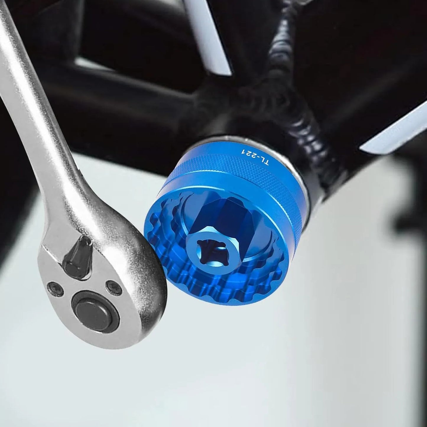 Outil TOOPRE 5-en-1 pour boîtiers de pédalier – Compatible Shimano, SRAM DUB, BSA30, BB386