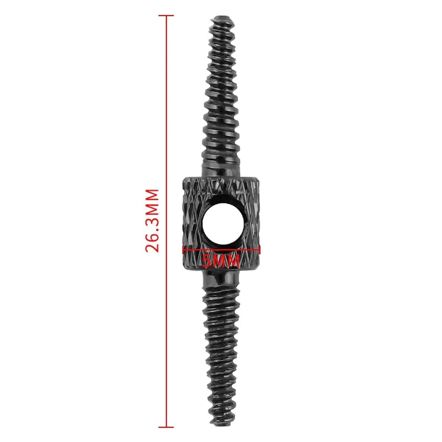 Outil de routage câble interne vélo – Aluminium noir – 2 pièces – Pour frein et dérailleur – Compatibilité universelle