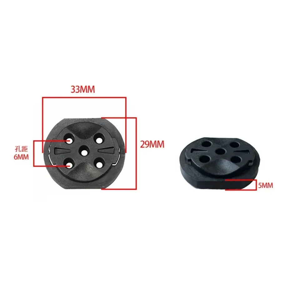 Pièce de rechange pour support de compteur vélo – Compatible Garmin et Bryton