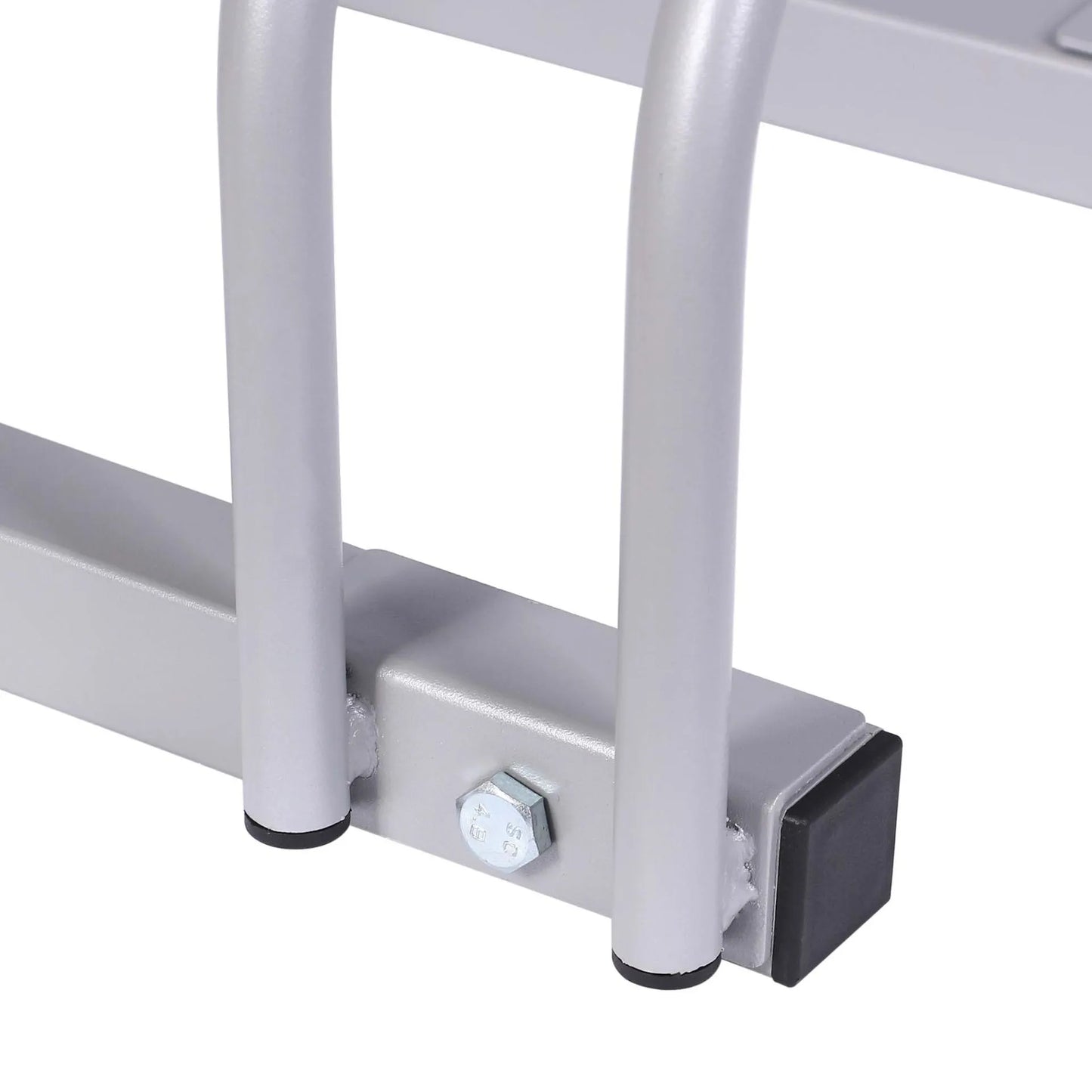Pied Râtelier pour 3 vélos - Extensible, Montage au sol, Support bicyclette en acier galvanisé A3