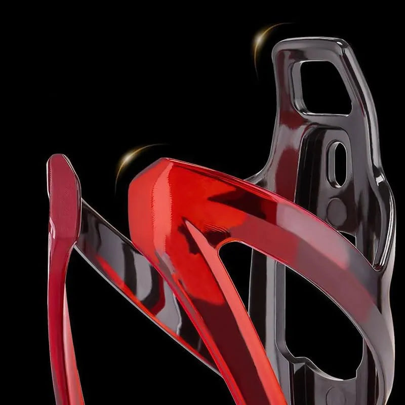Porte-bidon vélo en plastique PC – Ultra léger et résistant - Rouge