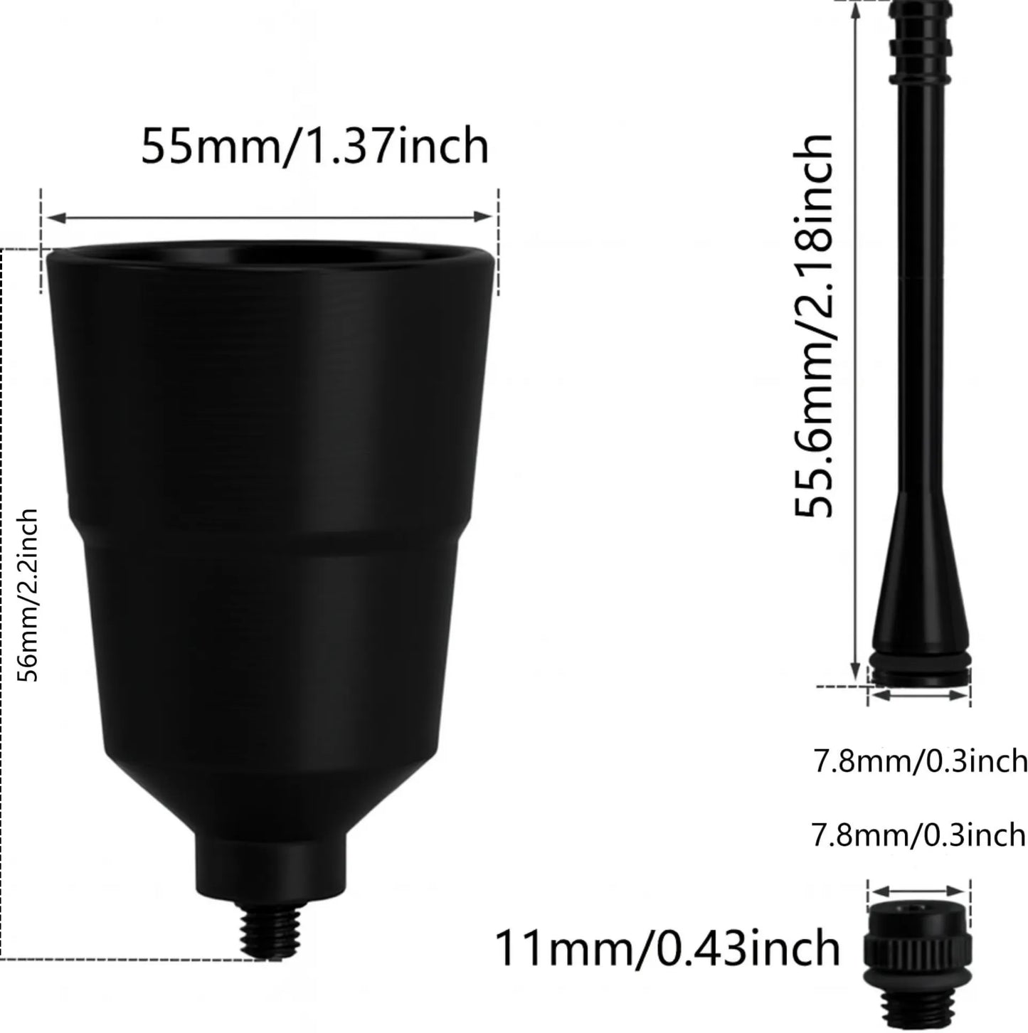 Kit d'entonnoir de purge hydraulique RIDERACE pour freins à disque Shimano
