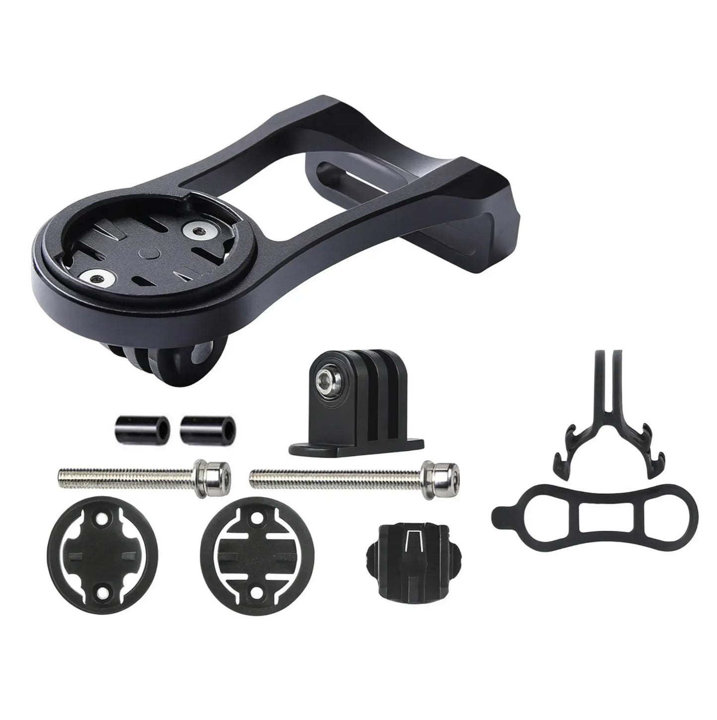 Support vélo universel en aluminium – Compatible Garmin, Bryton, Cat Eye et GoPro