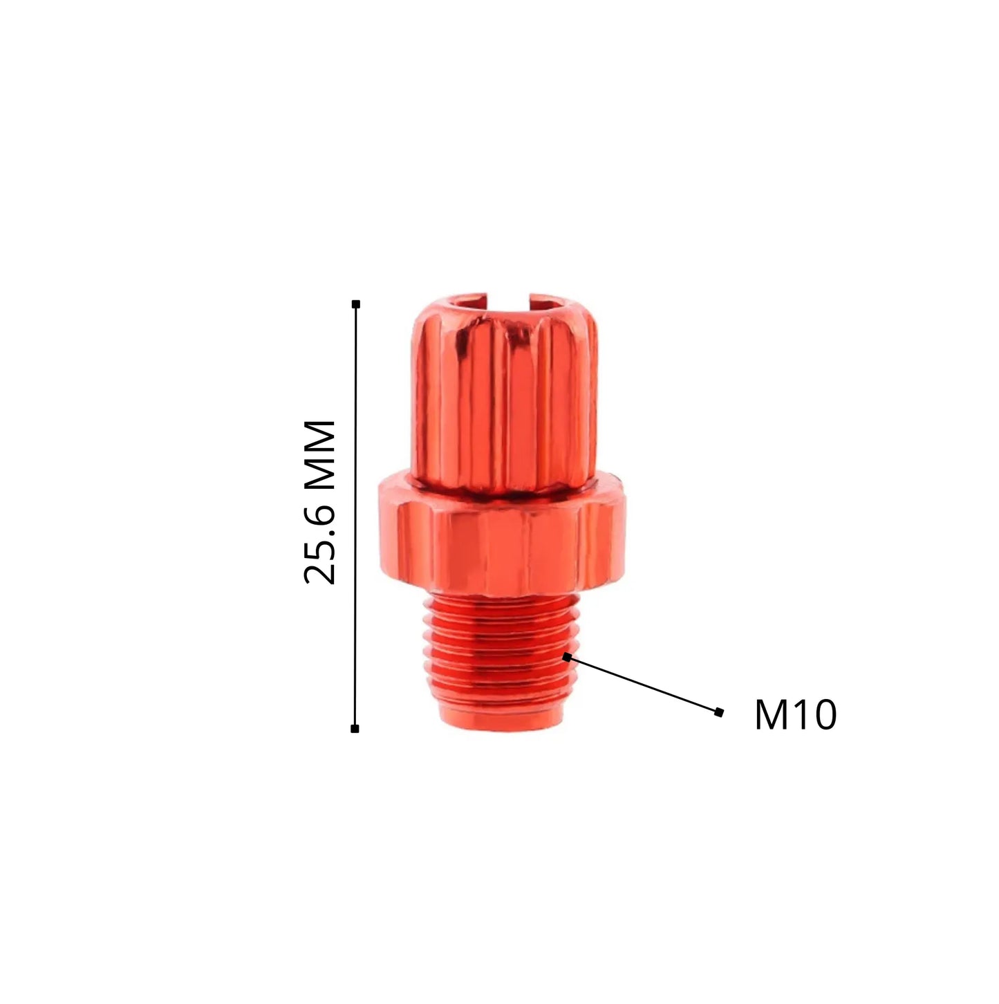 Lot de 2 vis de réglage levier de frein vélo – M10 aluminium anodisé