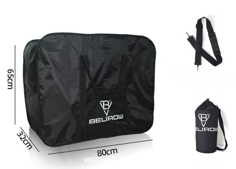 Sac de transport vélo Belirow – 166L – Avec sangles d’épaules