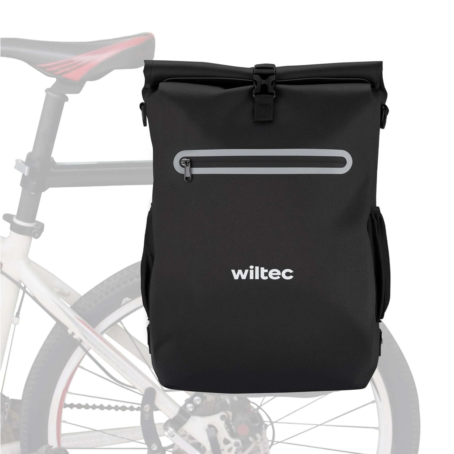 Sacoche sac à dos Wiltec 20 L – Étanche, polyvalente et parfaite pour les trajets à vélo