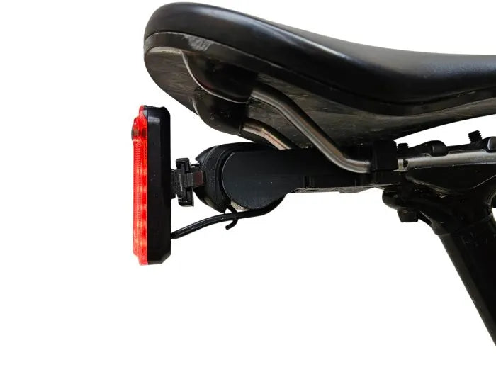 Support de feu arrière pour rails de selle – Compatible VTT, Enduro, Gravel (PETG 3D)