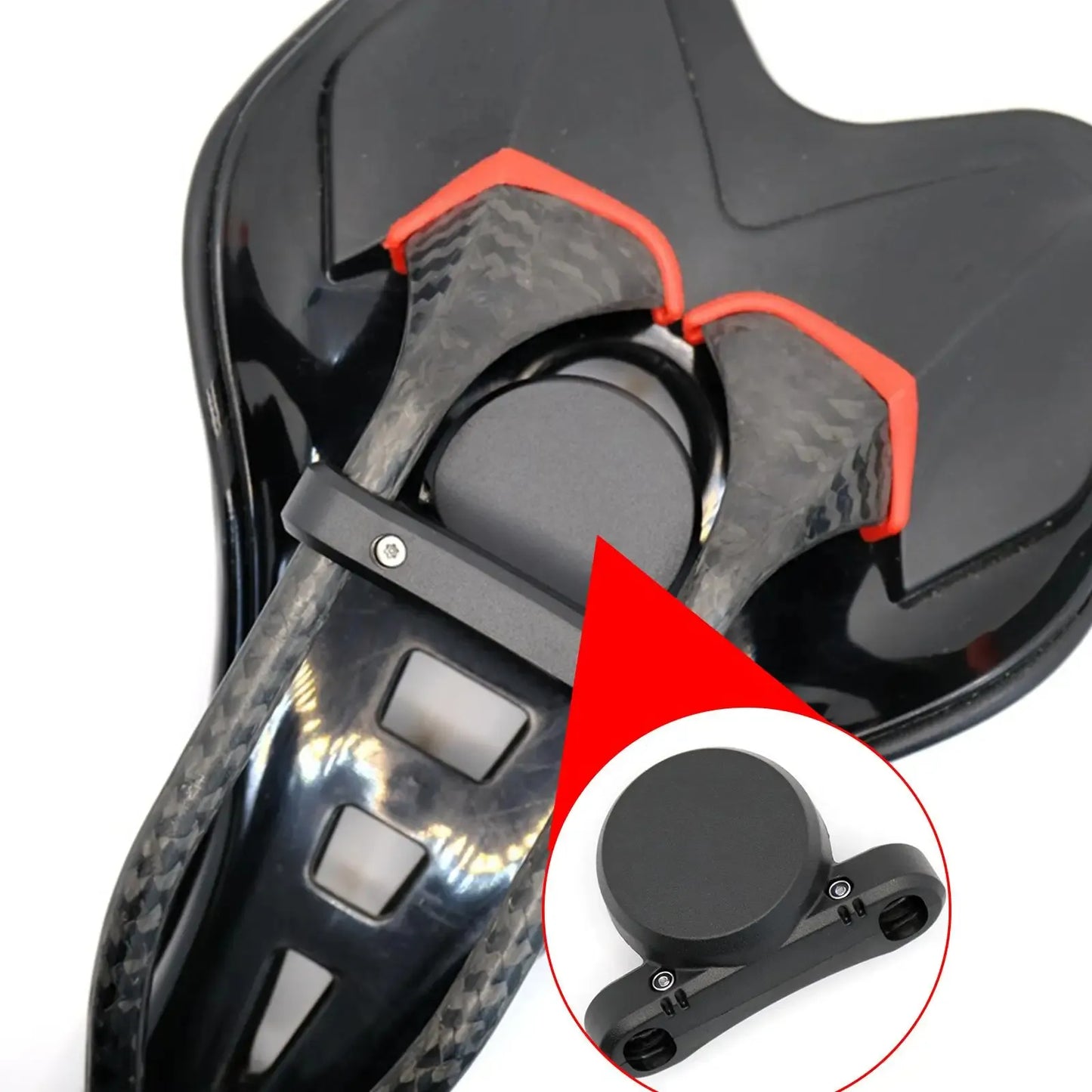 Support AirTag caché pour selle de vélo – Fixation antivol sous la selle – Anti-perte GPS