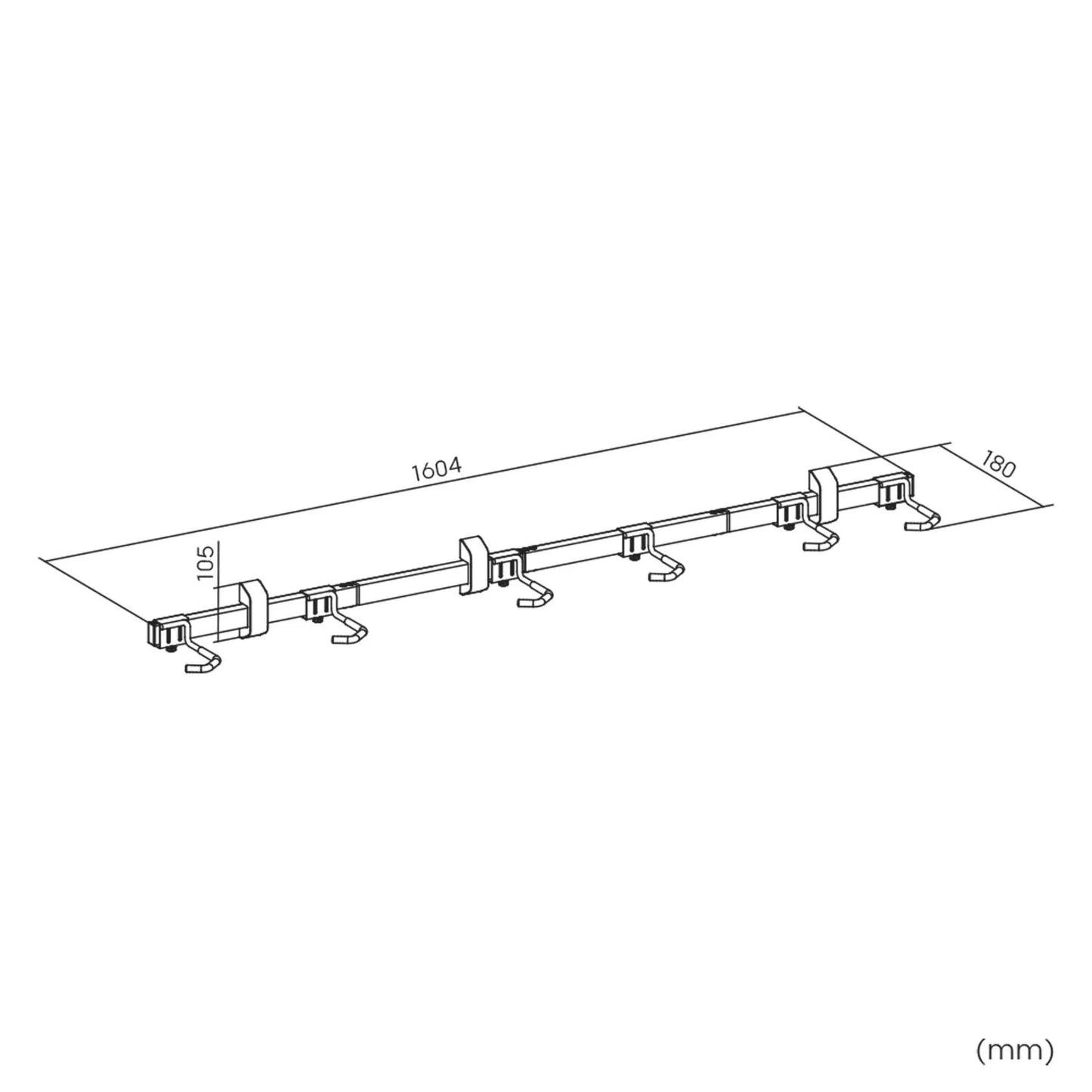 Support mural pliable pour 6 vélos – Rangement mural gain de place pour toute la famille