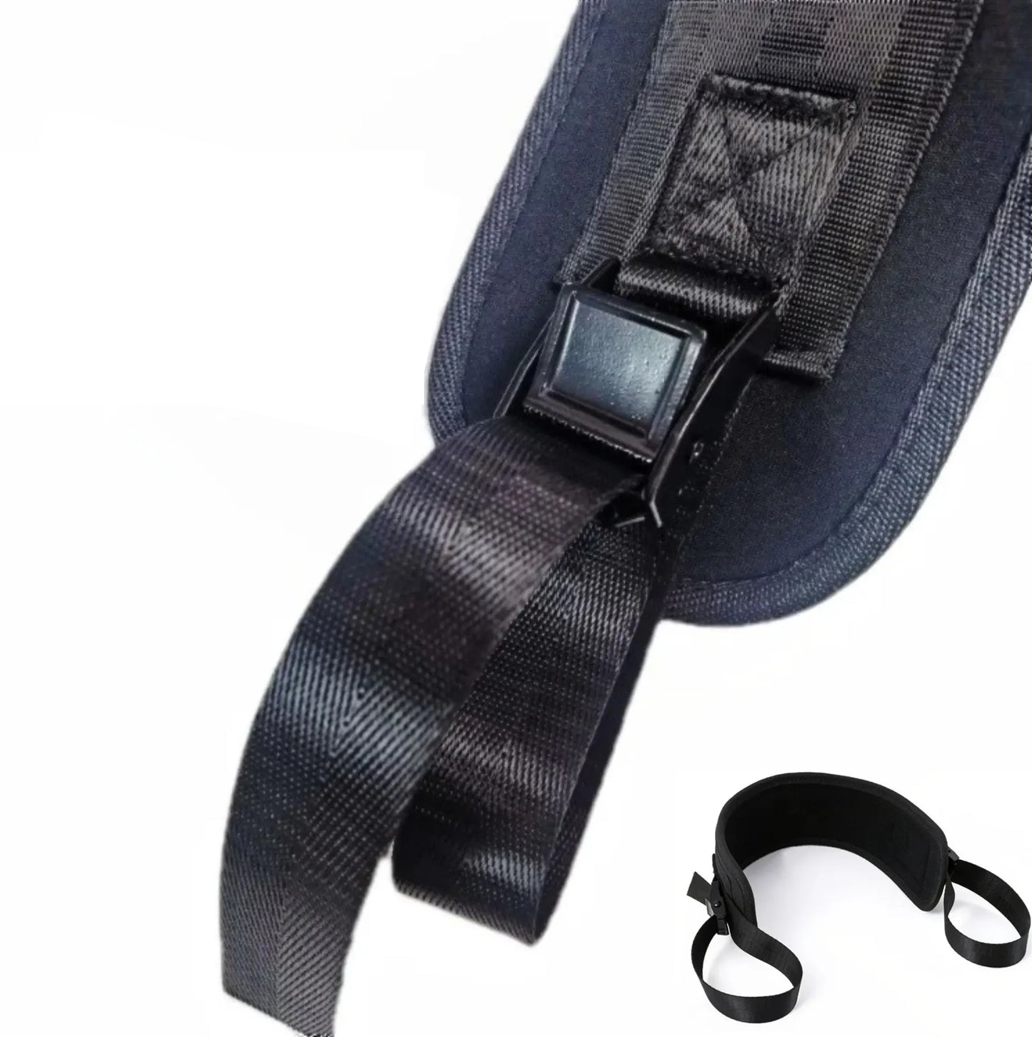 Ceinture de musculation – Support de charge pour haltères et kettlebells