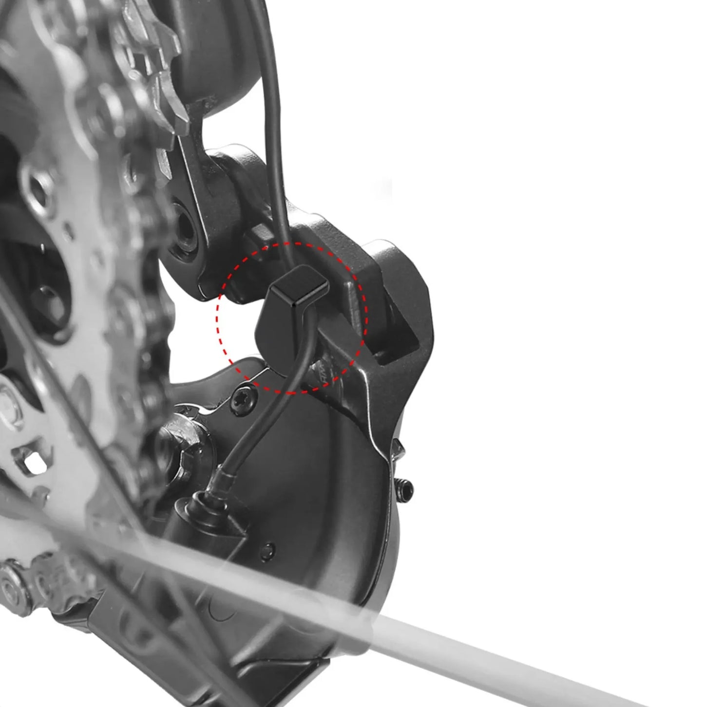 Lot de 2 clips de fixation câble dérailleur arrière Shimano Di2 (impression 3D)