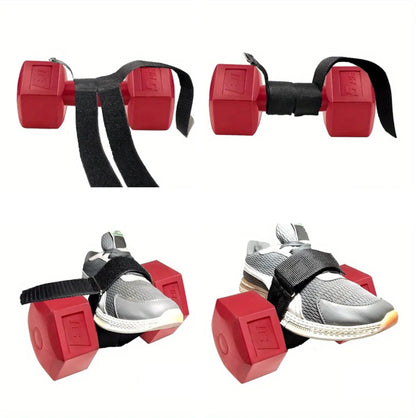 Sangle de poids cheville / pied – Entraînement de résistance personnalisable avec haltères