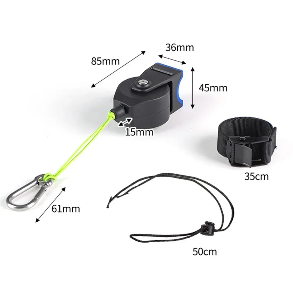 Système de traction vélo compact – Corde extensible 2,3 m à ressort interne