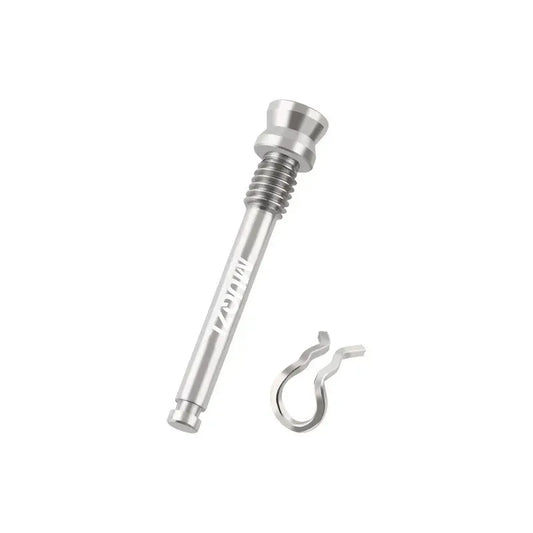 Vis étrier de frein à disque – Argenté – 2 pièces + clips