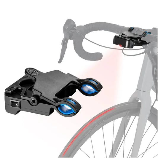 Calibrateur laser de guidon vélo – Alignement précis, USB-C, guidon 22,2–31,8 mm