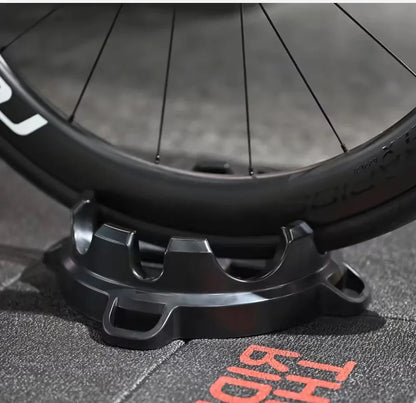 Support de stabilisation roue avant vélo – Multi-compatibilité pneus route, gravel et VTT