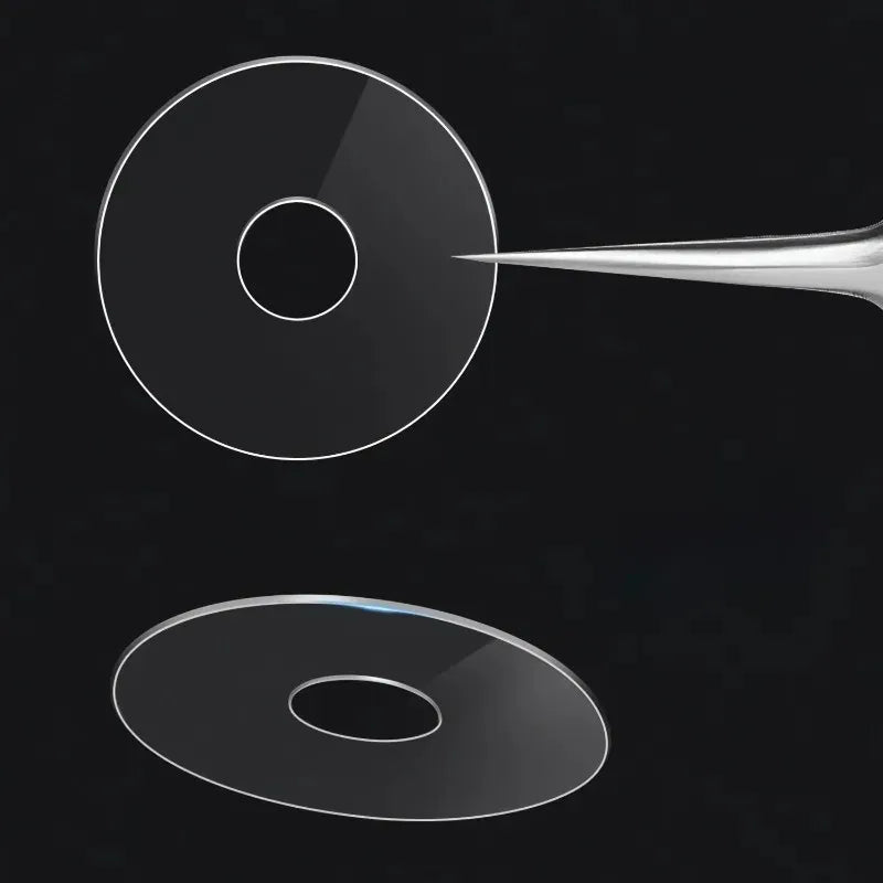 Lot de 2 autocollants de valve Presta transparents – Protection anti-frottement pour jante vélo