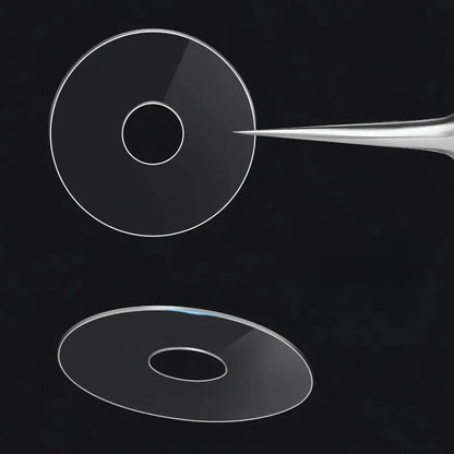 Lot de 2 autocollants de valve Presta transparents – Protection anti-frottement pour jante vélo