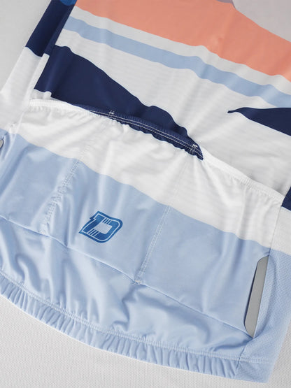 Maillot de cyclisme SUNSET AERO – Coupe ergonomique et respirante