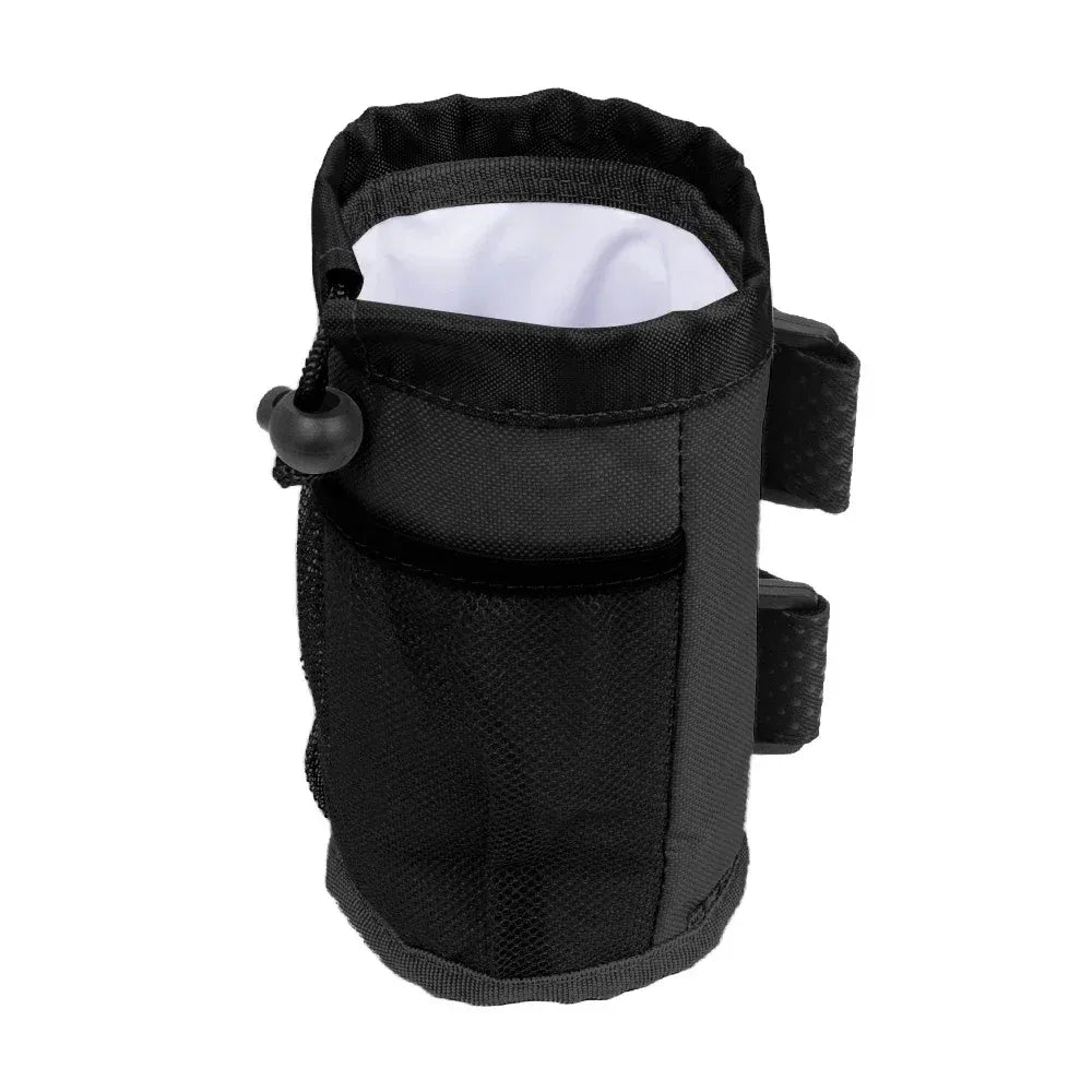 Porte-bidon / Pochette de guidon universelle – Vélo et Trottinette (isolée – 18 × 10 cm)